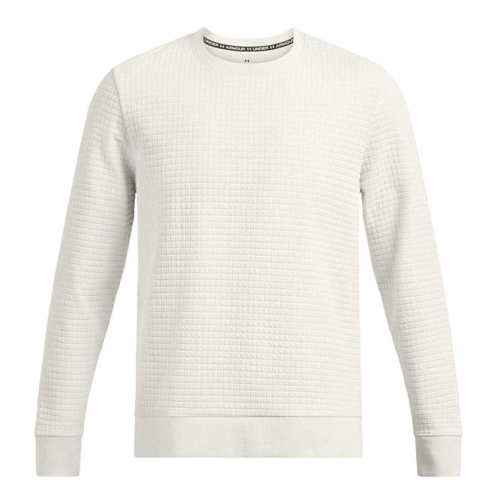 Under Armour Mens Square Sweater Top / White